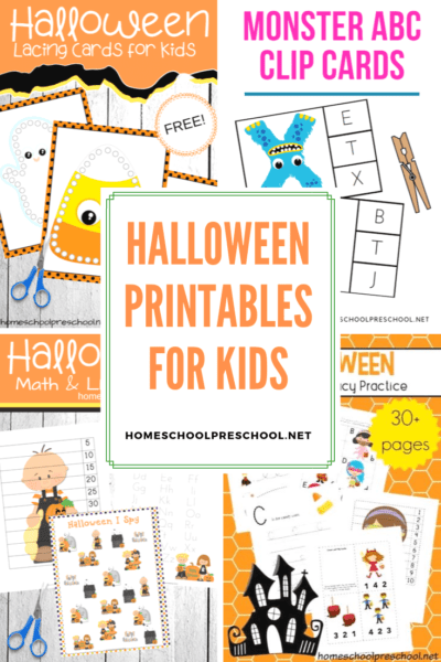 Halloween Printables for Kids Crafts, Worksheets, and More