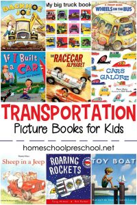 Transportation Books for Preschoolers