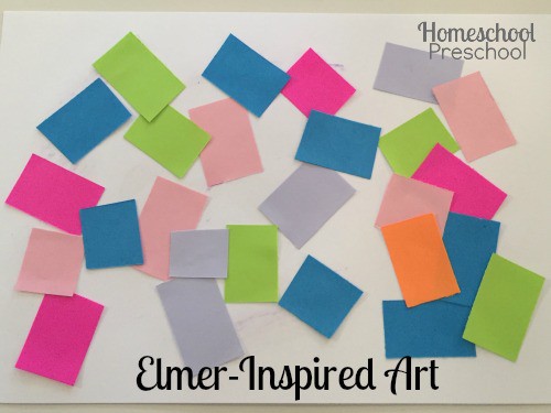 Art-2 Elmer-Inspired Mosaic Art and Printable