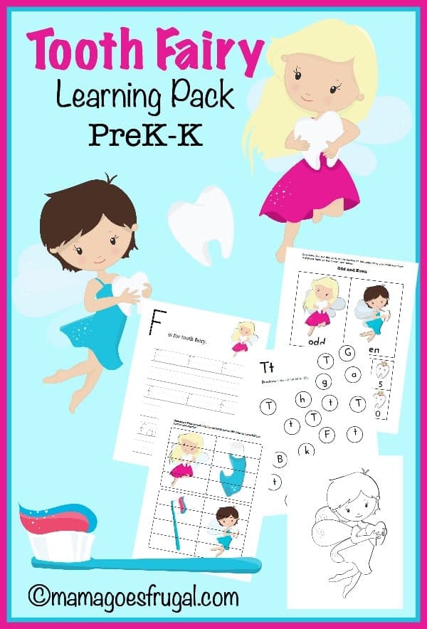 Tooth-Fairy-Learning-Pack 25 Books About Teeth and the Tooth Fairy