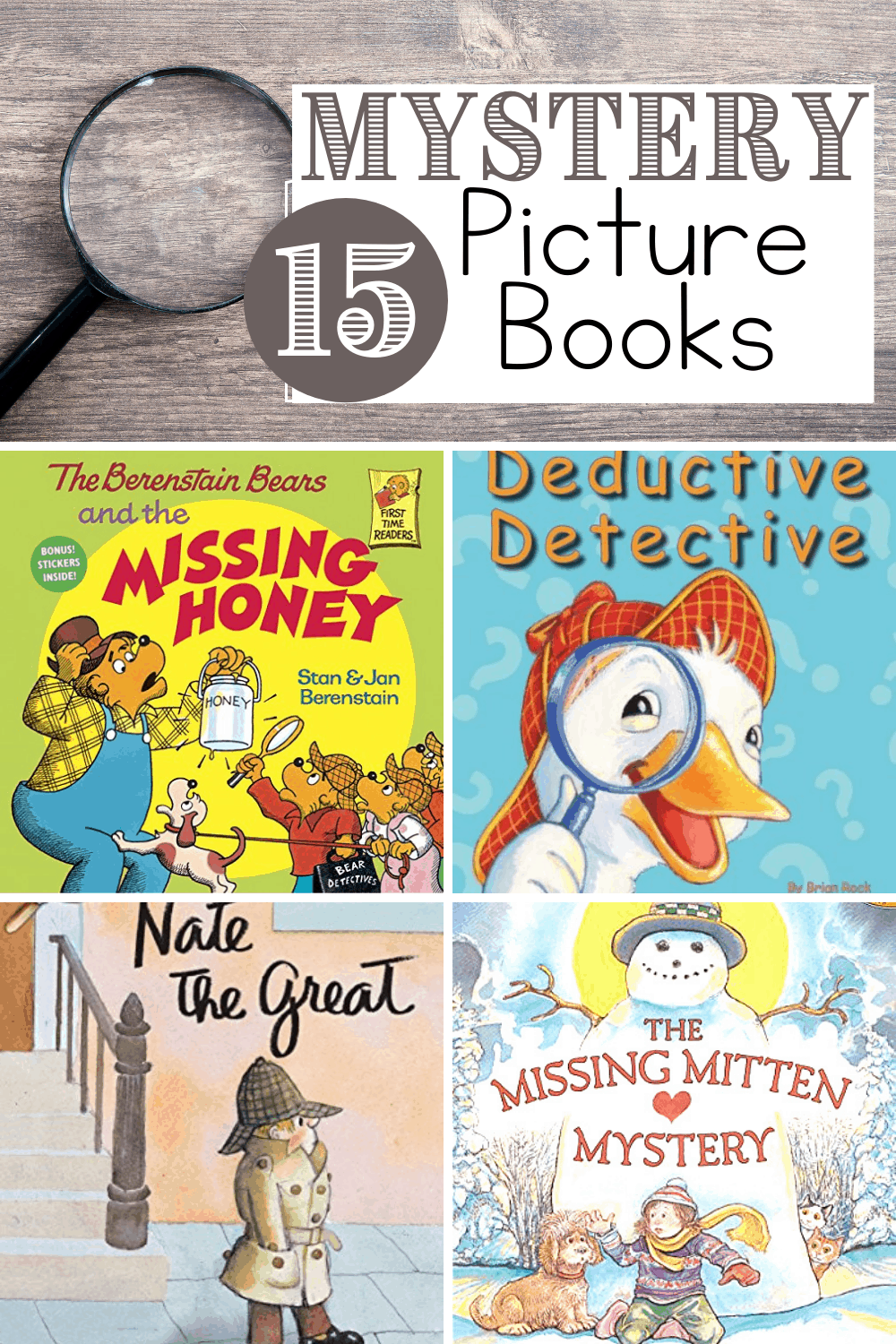 Mystery Books for Preschoolers