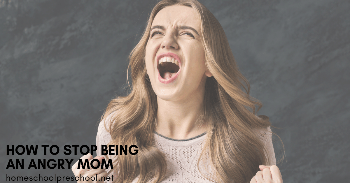 Tired of being angry? I am! I'm tired of looking in their eyes after I've yelled - again - seeing the hurt I've caused. How can we stop being an angry mom?