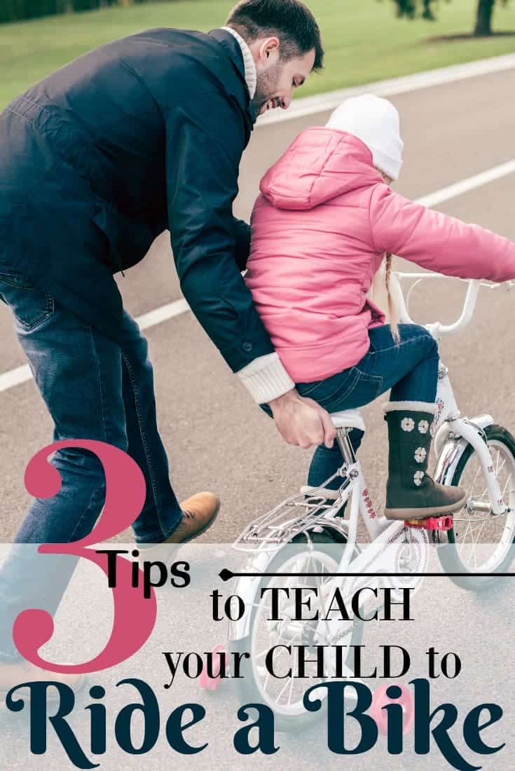 The weather has warmed up, and it's time to spend time outdoors. Here are tips on how to teach a child to ride a bike. It's not as hard as you think!