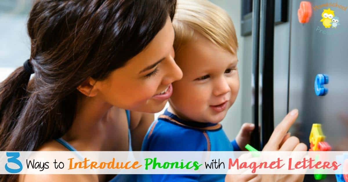 Do you have magnetic letters on your refrigerator? If not, you're missing a wonderful method for introducing your preschoolers to phonics. | homeschoolpreschool.net