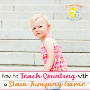 How to Teach Counting with a Stair Jumping Game