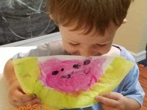 Image for Paper Plate Watermelon Craft