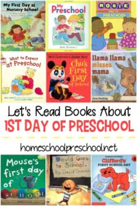 15 Encouraging First Day of Preschool Books