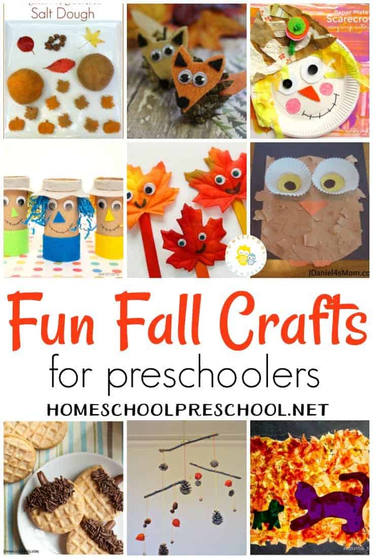 Fall is just around the corner! Woohoo! You have to check out these amazing fall crafts for preschoolers. Which one will you try first?