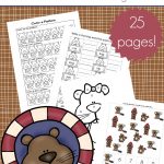 Groundhog Day is just around the corner. Your little ones will love this free printable pack of Groundhog Day activities for preschoolers!