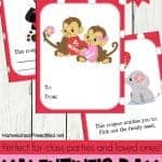 30+ Free Printable Valentine Card Ideas for Preschool