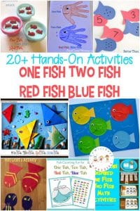 20+ Low-Prep One Fish Two Fish Red Fish Blue Fish Activities