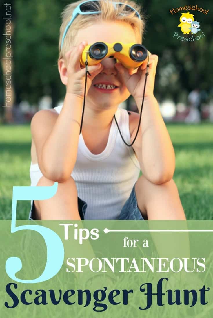 With these five tips, you will have fun creating a spontaneous scavenger hunt for kids no matter where you are! Try them today. 