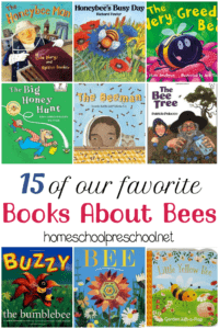 Spring has sprung! Celebrate spring with a basket full of picture books about bees! Here are 15 suggestions to get you started.