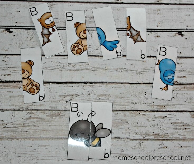 Bb-Puzzles Preschool Letter of the Week: Letter B Printable
