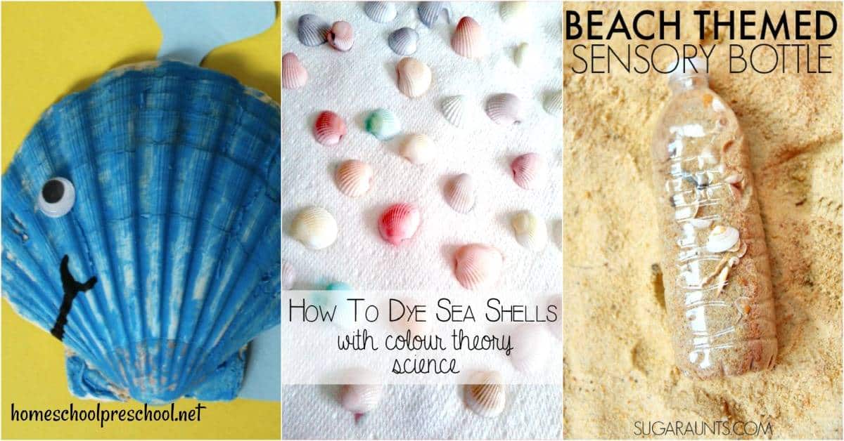 Planning a trip to the beach, or just dreaming about one? This collection of adorable seashell crafts is sure to be a hit with your kids this summer!