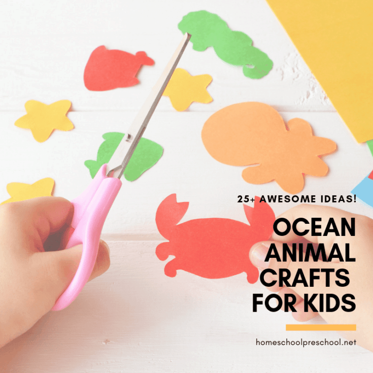 25 Adorable Ocean Animals Crafts for Kids of All Ages