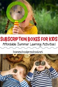 5 Summer Subscription Boxes for Kids