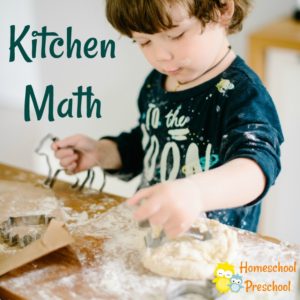 5 Ways to Teach Preschool with Kitchen Math