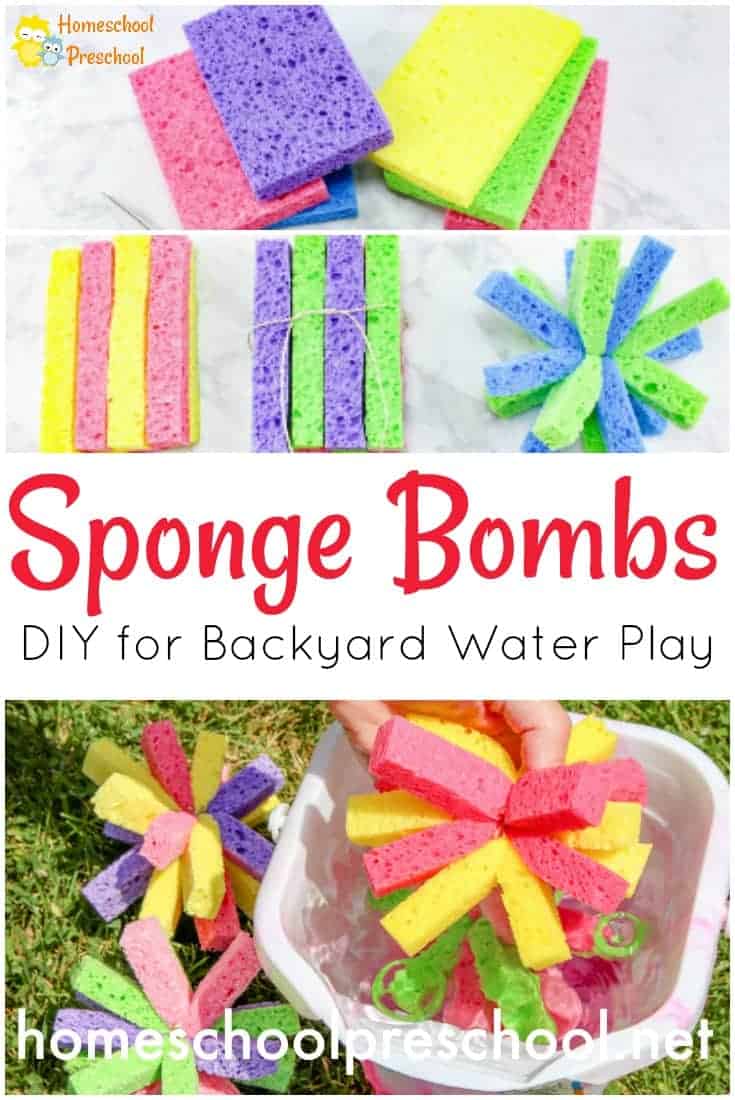 Have you ever made sponge bombs with your kids? If not, check out the super simple tutorial below and get ready for an amazing afternoon of summer fun! 