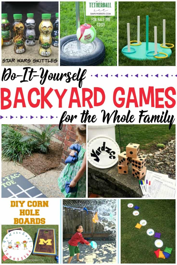 backyard-games Summer Learning Activities for Preschool