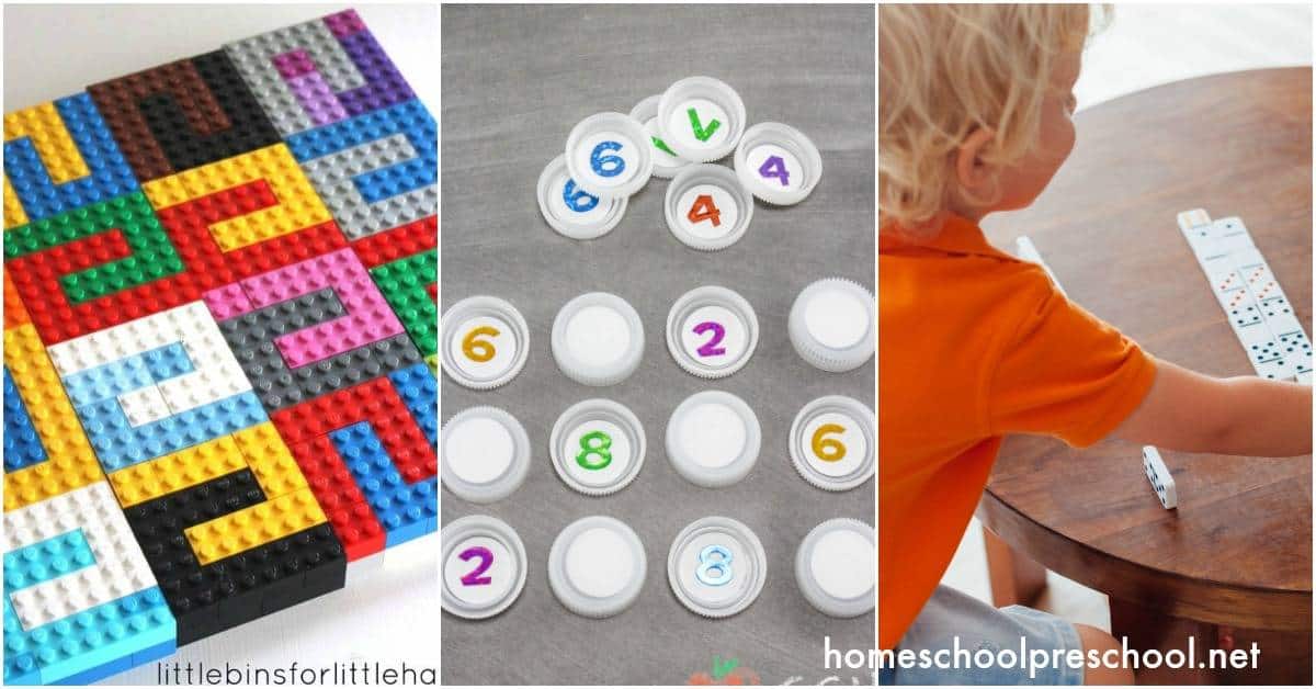 Teaching preschool math should be fun, engaging, and hands-on! You'd be surprised how quickly preschoolers can grasp a math concept when they're having fun!