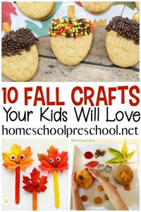 10 Fabulously Easy Fall Crafts for Preschool Aged Kids