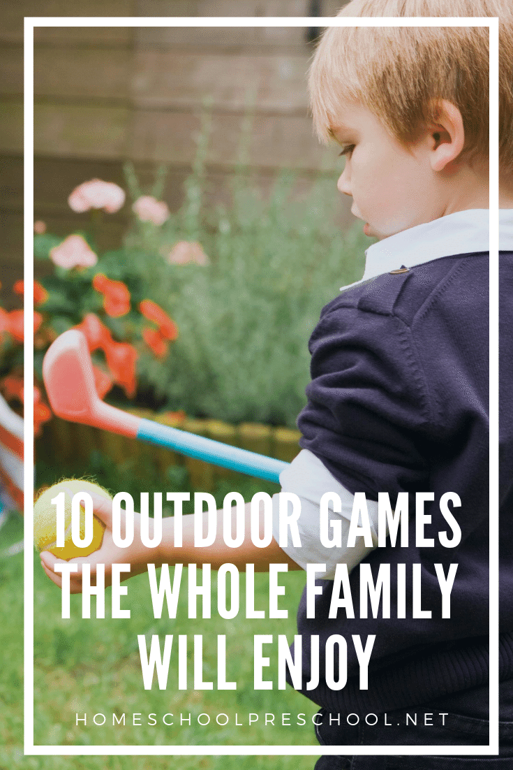 10 Outdoor Family Games