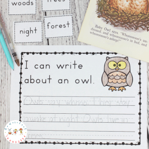 I Can Write About Forest Animal Writing Prompts