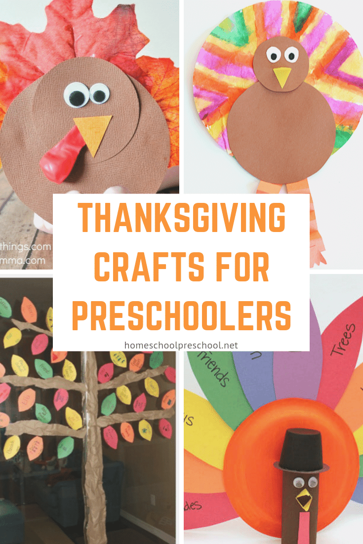 Are you looking for some cute Thanksgiving crafts for kids? Look no further! I've rounded up twenty amazing crafts that your preschoolers are sure to love!