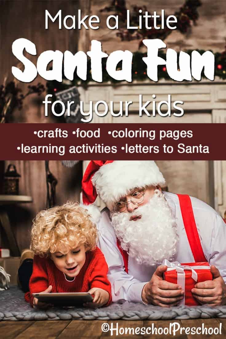 Kids love everything related to Santa during the month of December! This is a fantastic list of Santa fun for kids that the whole family will enjoy.