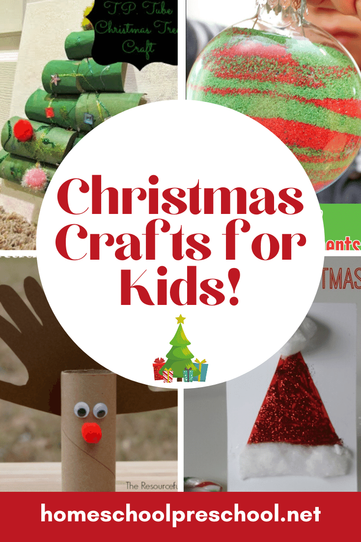 Crafts and activities are the perfect way to entertain your little ones during December. There are over 90 preschool Christmas crafts for kids to choose from!