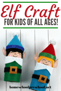 Easy Elf Craft for Kids