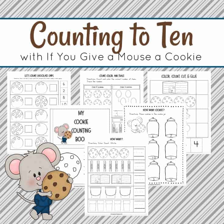 If You Give a Mouse a Cookie Counting Activities
