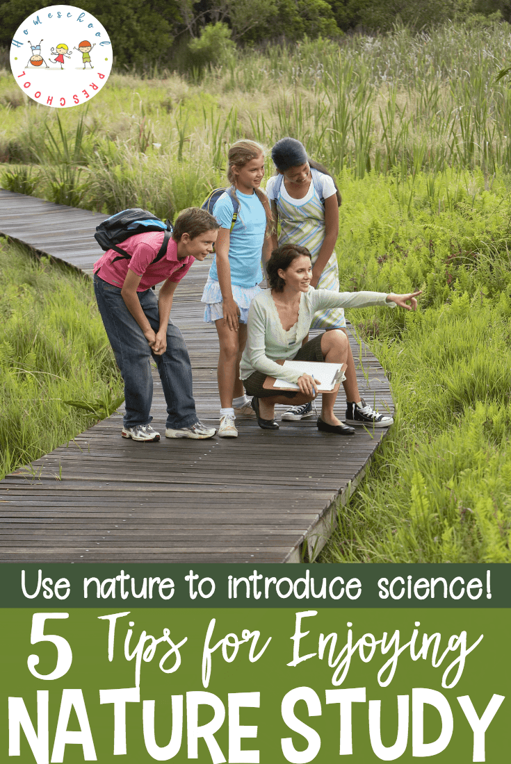 nature-study-for-preschool-pin Tips for Nature Study with Your Preschooler