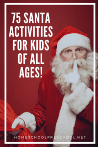 75 Santa Activities for Kids