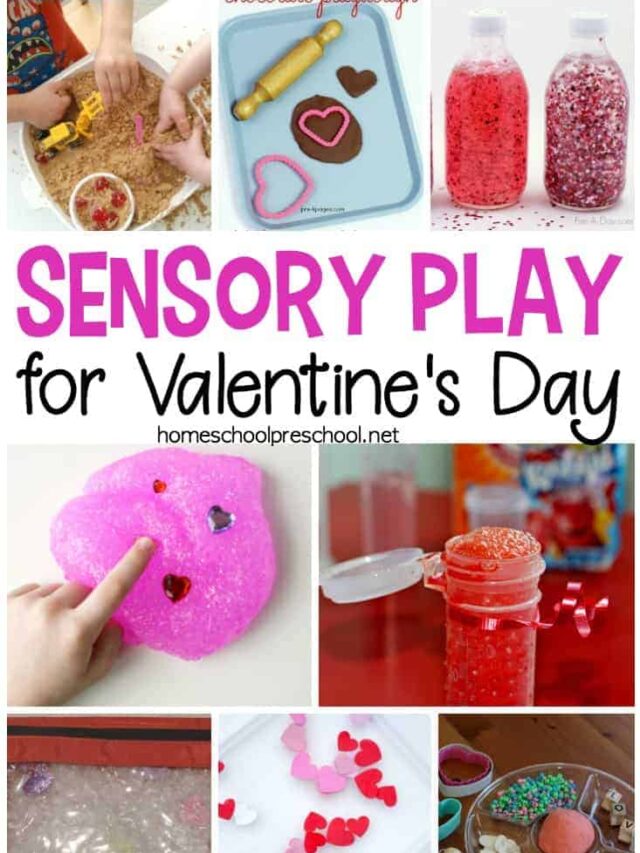Valentine’s Day Sensory Activities for Preschoolers Story