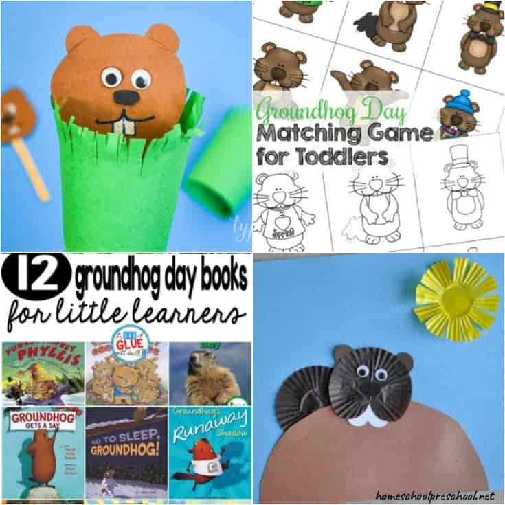 This post is packed full of Groundhog Day activities for toddlers. You'll discover fun books, fine motor activities, snack ideas, crafts, and more!