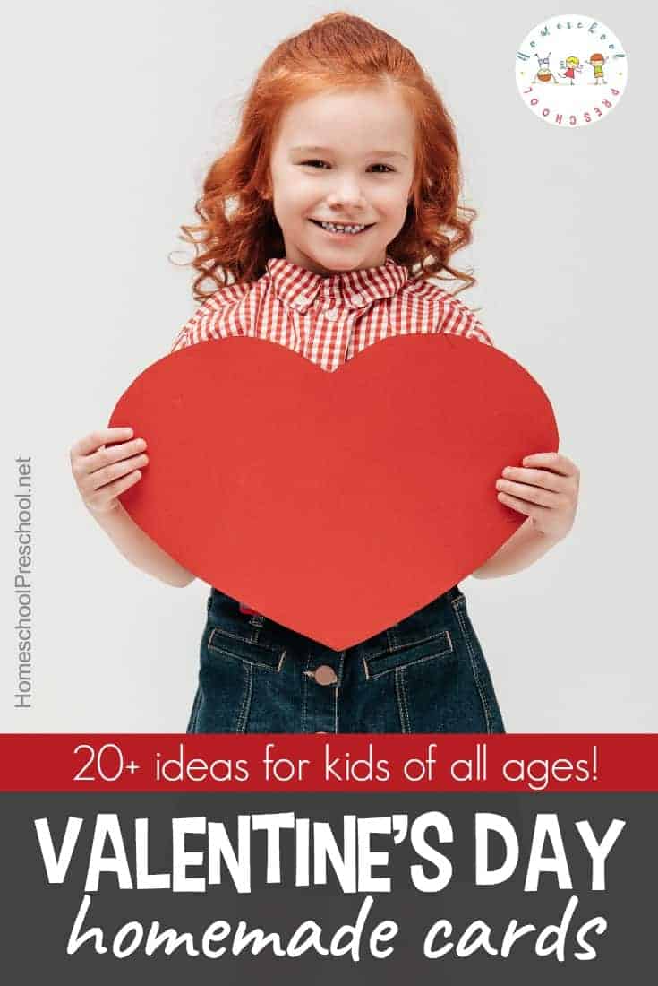 Your crafty kids will love all of these homemade Valentines card ideas! Set up your craft supplies, and let kids show friends and family some love.
