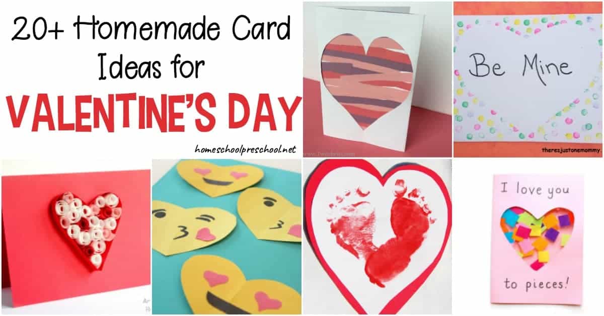 homemade-valentine-cards-for-kids Homemade Valentines Card Ideas