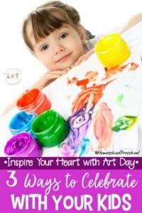How to Celebrate Inspire Your Heart with Art Day