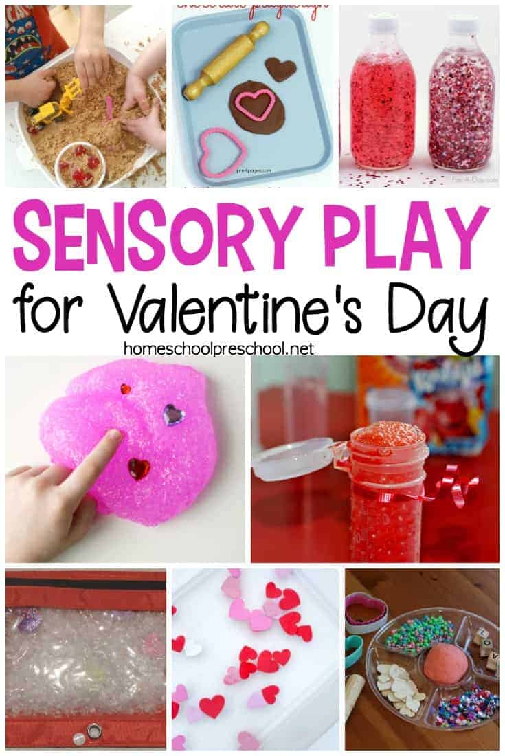 Engage your little ones with one or more of these Valentine's Day sensory activities for preschoolers and toddlers. Hands-on fun for little ones!