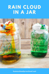 How to Make a Rain Cloud in a Jar