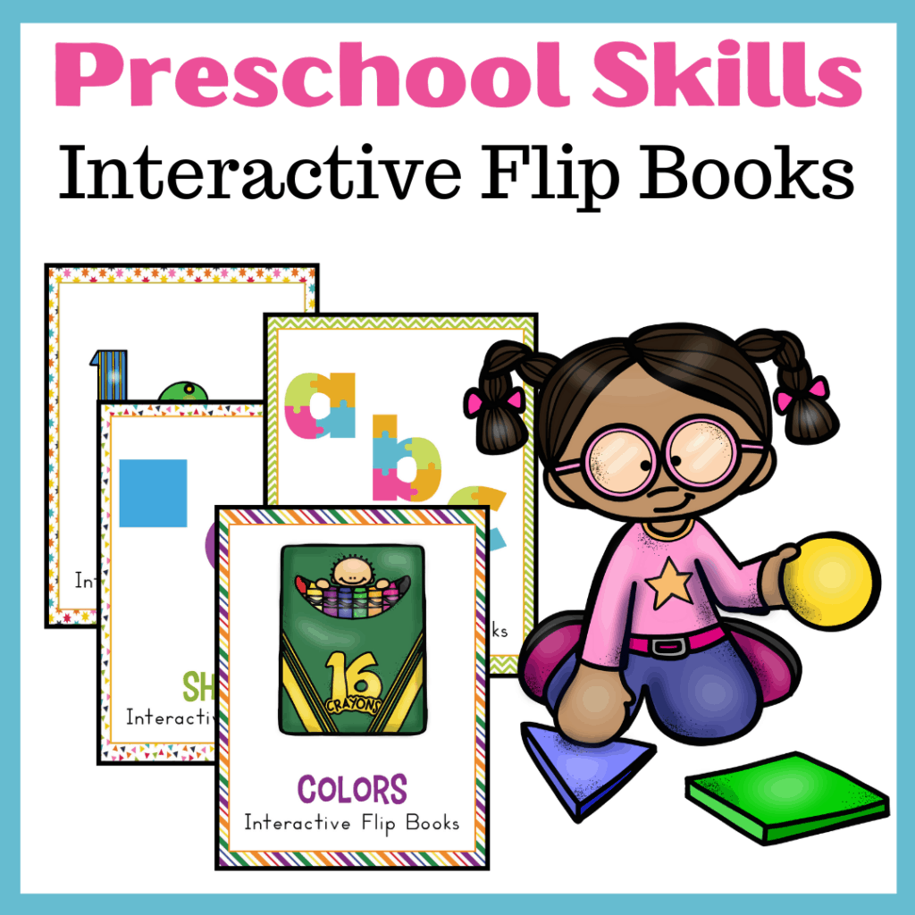 flip-books-tpt-cover-1024x1024 June Preschool Activity Calendar