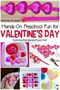 Educational Valentines Activities for Toddlers and Preschoolers