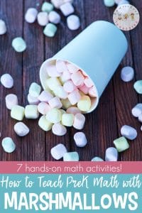 5 Hands-On Ways to Teach Preschool Math with Marshmallows