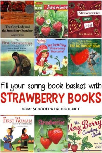 Spring is a great time to study strawberries. Plant some seeds, watch them grow, and read about their life cycle in these books about strawberries.