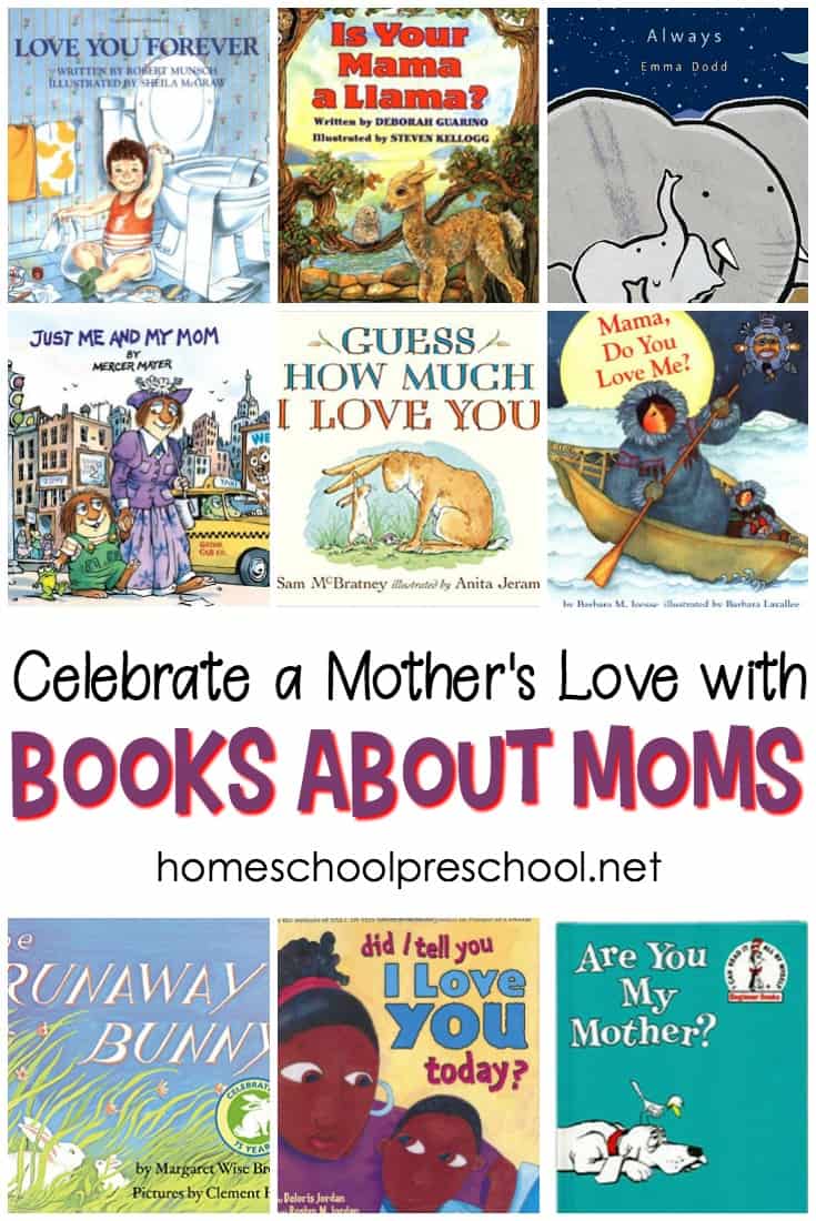 Celebrate Mom this Mother's Day (or every day) with these picture books about moms. Keep these books handy to read stories about a mother's love anytime!