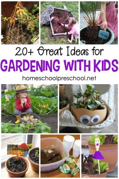 There are so many benefits to gardening with kids. With this amazing collection of ideas and activities, your kids can learn about plants, try new foods, and tend their own garden spots.