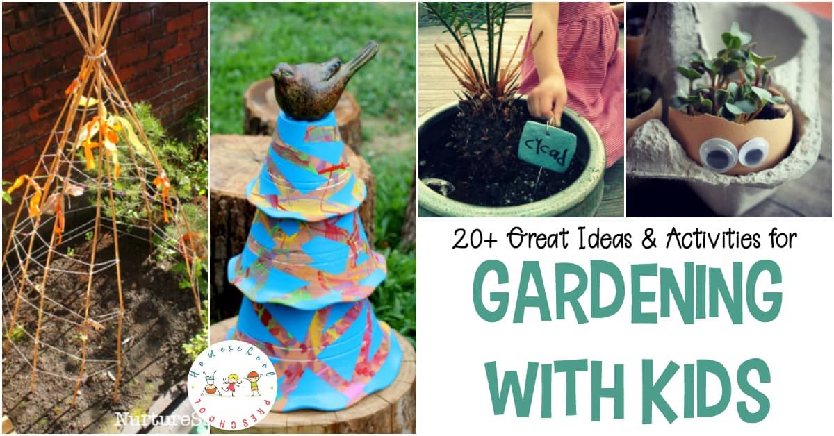 There are so many benefits to gardening with kids. With this amazing collection of ideas and activities, your kids can learn about plants, try new foods, and tend their own garden spots. 