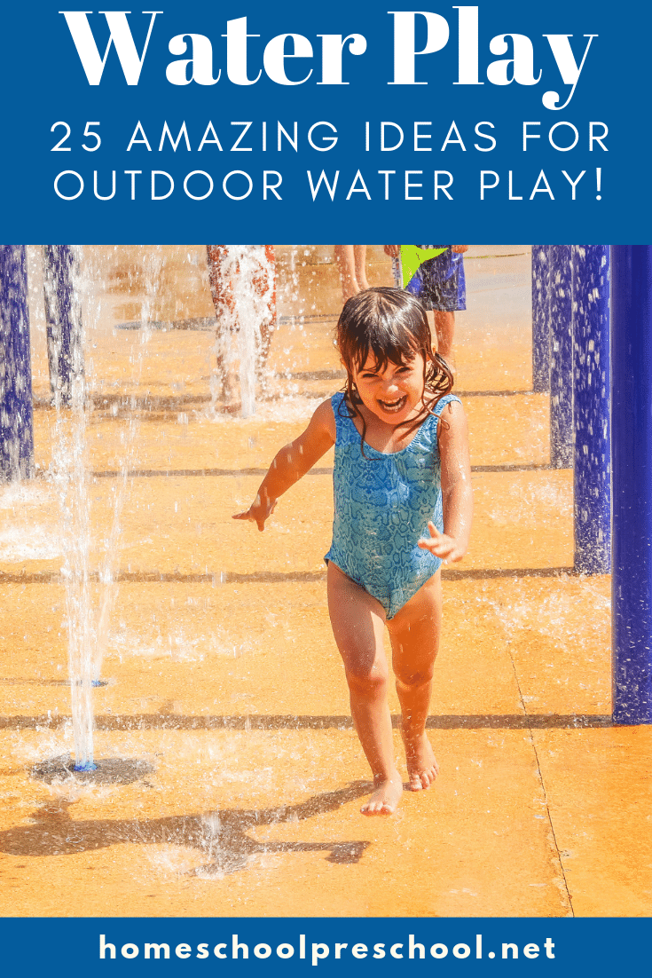 What can you do to entertain your kiddos on a hot summer afternoon? Try one or more of these ideas for an afternoon of outdoor water play for kids.